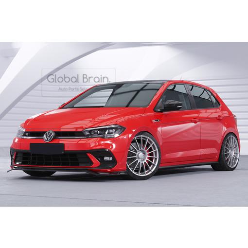 フォルクスワーゲン ポロ 2G GTI/ Rライン 後期 フロント リップ スポイラー / フロント スプリッタ― バンパー アンダー ディフューザー スカート 622