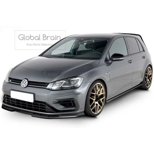 フォルクスワーゲン ゴルフ 7.5 R 後期 フロント リップ スポイラー / フロント スプリッタ― バンパー アンダー ディフューザー スカート 373(2.0)