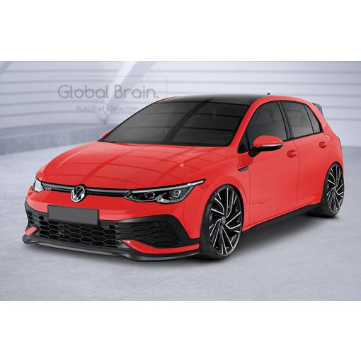 乐天商城 - フォルクスワーゲン ゴルフ8 GTI クラブスポーツ フロント リップ スポイラー / フロント スプリッタ― バンパー アンダー ディフューザー スカート 711