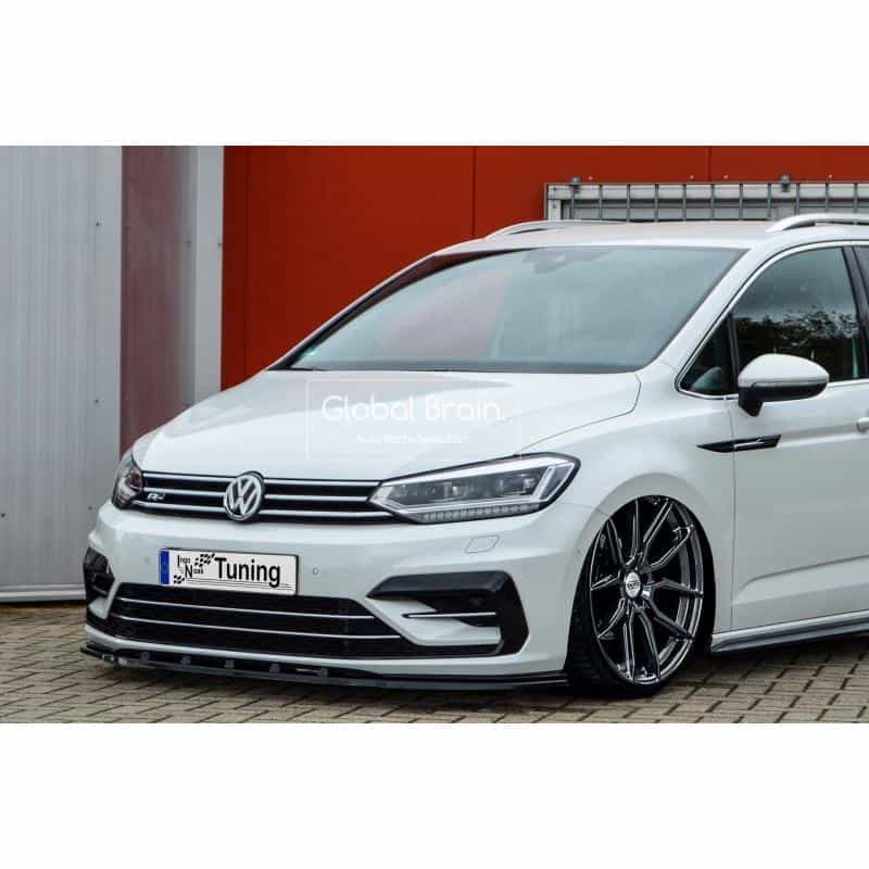 2015- フォルクスワーゲン トゥーラン 5T R-ライン - フロント リップスポイラー / スプリッター ディフューザー エアロ パーツ ingo noak