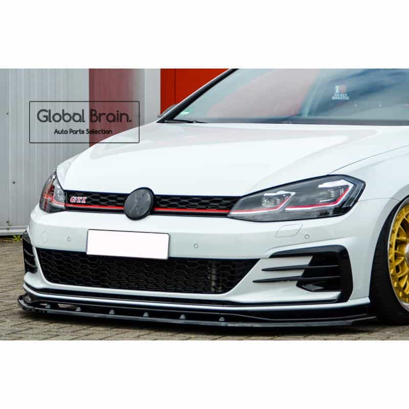 乐天商城 - フォルクスワーゲン ゴルフ 7.5 GTI TCR - フロント リップスポイラー / スプリッター ディフューザー エアロ パーツ ingo noak