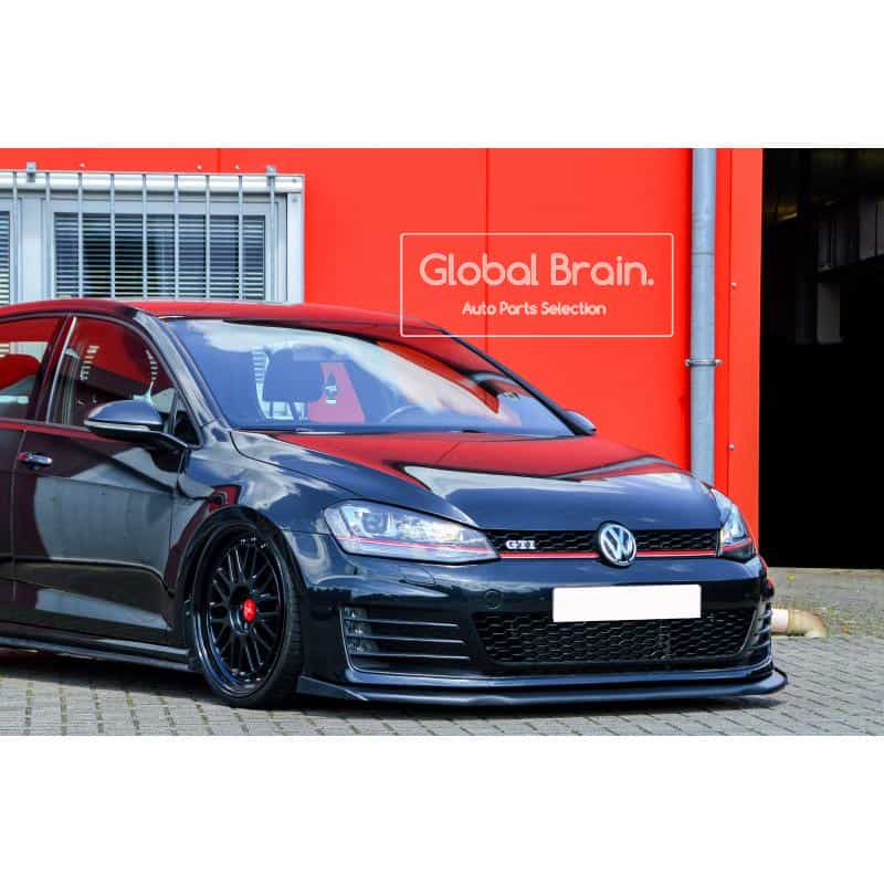 フォルクスワーゲン ゴルフ7 GTI 前期 - フロント リップスポイラー + ウイングレット / スプリッター ..
