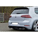 2017- フォルクスワーゲン ゴルフ 7.5 GTI 後期 - リア センター ディフューザー フィン / スプリッター ディフューザー エアロ パーツ in...