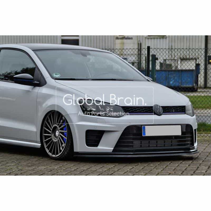 2012-2014 フォルクスワーゲン ポロ WRC - フロント リップスポイラー / スプリッター ディフューザー エアロ パーツ ingo noak