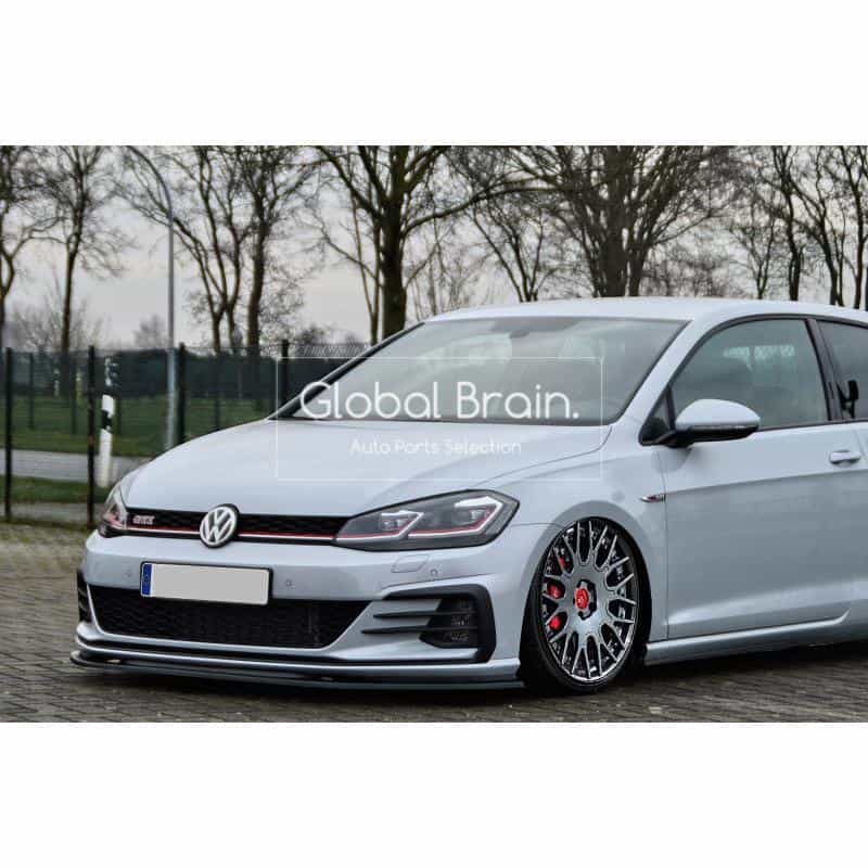 フォルクスワーゲン ゴルフ 7.5 GTI 後期 - フロント リップスポイラー / スプリッター ディフューザー エアロ パーツ ingo noak