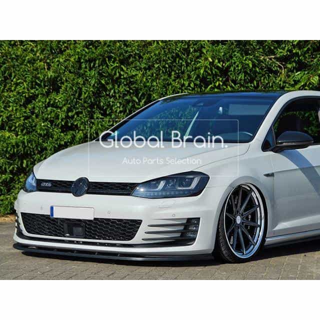 乐天商城 - 2013- フォルクスワーゲン ゴルフ7 GTI - フロント リップスポイラー / スプリッター ディフューザー エアロ パーツ ingo noak