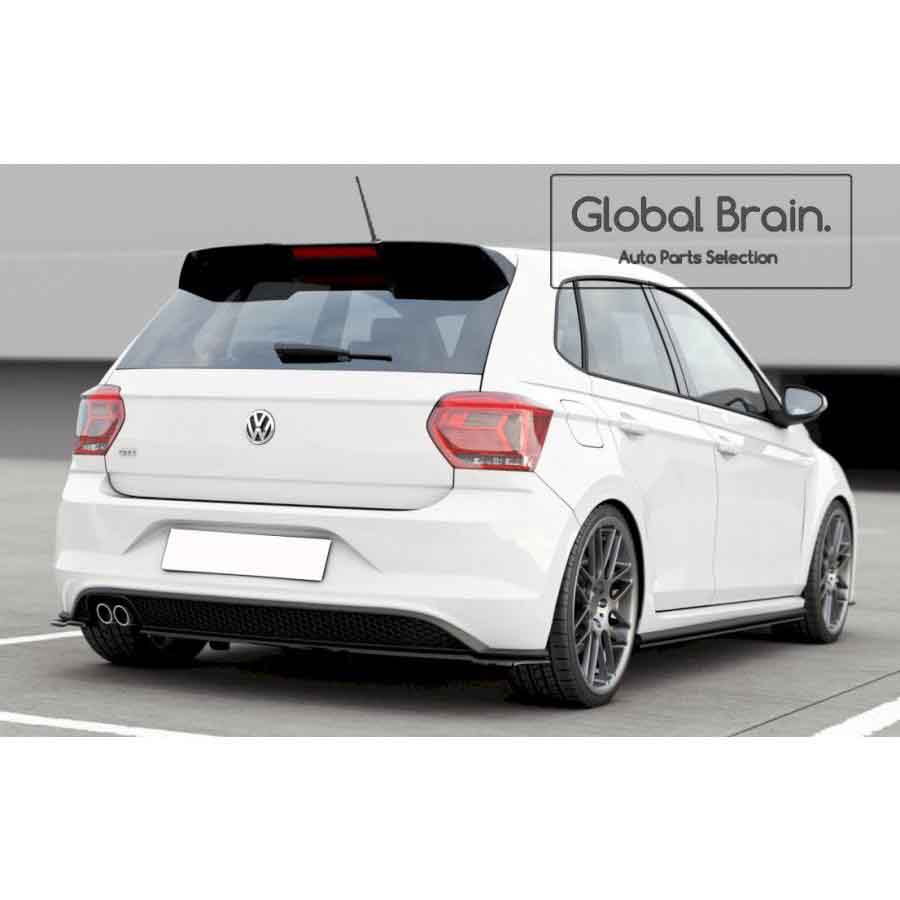 樂天商城 - 2018 フォルクスワーゲン ポロ GTI AW リア ディフューザー/ VolksWagen スプリッター ディフューザー エアロ パーツ カスタム チューン