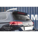 フォルクスワーゲン パサート B8 ヴァリアント ワゴン リア ルーフ スポイラー/ VolksWagen スプリッター ディフューザー エアロ パーツ カスタ...
