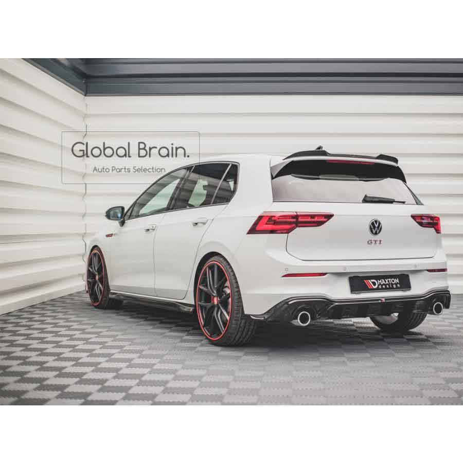 乐天商城 - フォルクスワーゲン ゴルフ 8 GTI リア ディフューザー スポイラー/ VolksWagen スプリッター ディフューザー エアロ パーツ カスタム チューン
