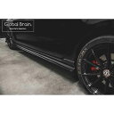 フォルクスワーゲン ゴルフ 7.5 GTI 後期 TCR サイド スカート カバー スポイラー/ VolksWagen スプリッター ディフューザー エアロ パ...