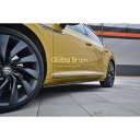 2017- フォルクスワーゲン アルテオン Rライン サイド スカート ディフューザー スプリッター スポイラー / VolksWagen スプリッター ディフ...