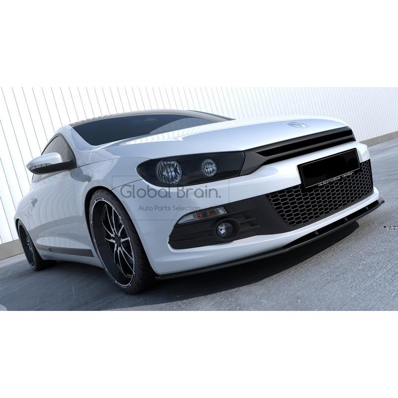 乐天商城 - 2008-2014 フォルクスワーゲン シロッコ フロント リップ スポイラー / VolksWagen スプリッター ディフューザー エアロ パーツ カスタム チューン