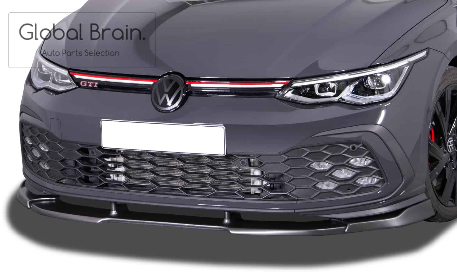 フォルクスワーゲン ゴルフ8 GTI フロント リップ スポイラー VARIO-X / スプリッター ディフューザー エアロ パーツ RDX Race design
