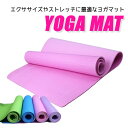 【190×90cm】ヨガマット yogamat ヨガ マット エクササイズ ストレッチ トレーニング 筋トレ ダイエット マタニティヨガ ホットヨガ トレーニングマット ストレッチマット ピラティス 腹筋 ピンク グリーン ブルー パープル ピクニック キャンプ 衝撃吸収 クッションマット