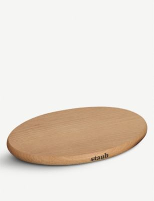 STAUB マグネティック ウッデン トリベット 21cm Magnetic wooden trivet 21cm