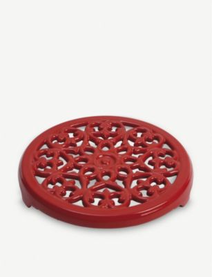 STAUB リリー キャストアイロン トリベット 23cm Lilly cast iron trivet 23cm