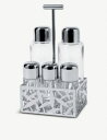 ALESSI カクタス!ステンレススチール 5ピース コンディメント セット 21.6cm CACTUS! stainless steel 5 piece co...