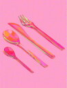 ALESSI コロンビナ ステンレススチール カトラリーセット Colombina stainless steel cutlery set