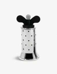 ALESSI ステンレススチール ペッパーミル 13.2cm Stainless steel pepper mill 13.2cm #Black