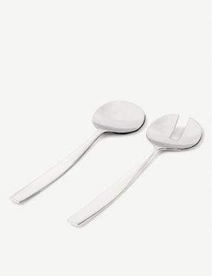 ALESSI ドレスド ステンレススチール サラダセット Dressed stainless steel salad set