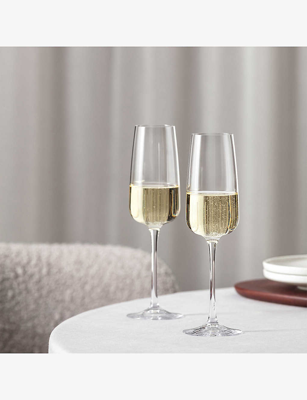 VILLEROY & BOCH アフィナ クリスタルガラス シャンパングラス 4個セット Afina Cr...