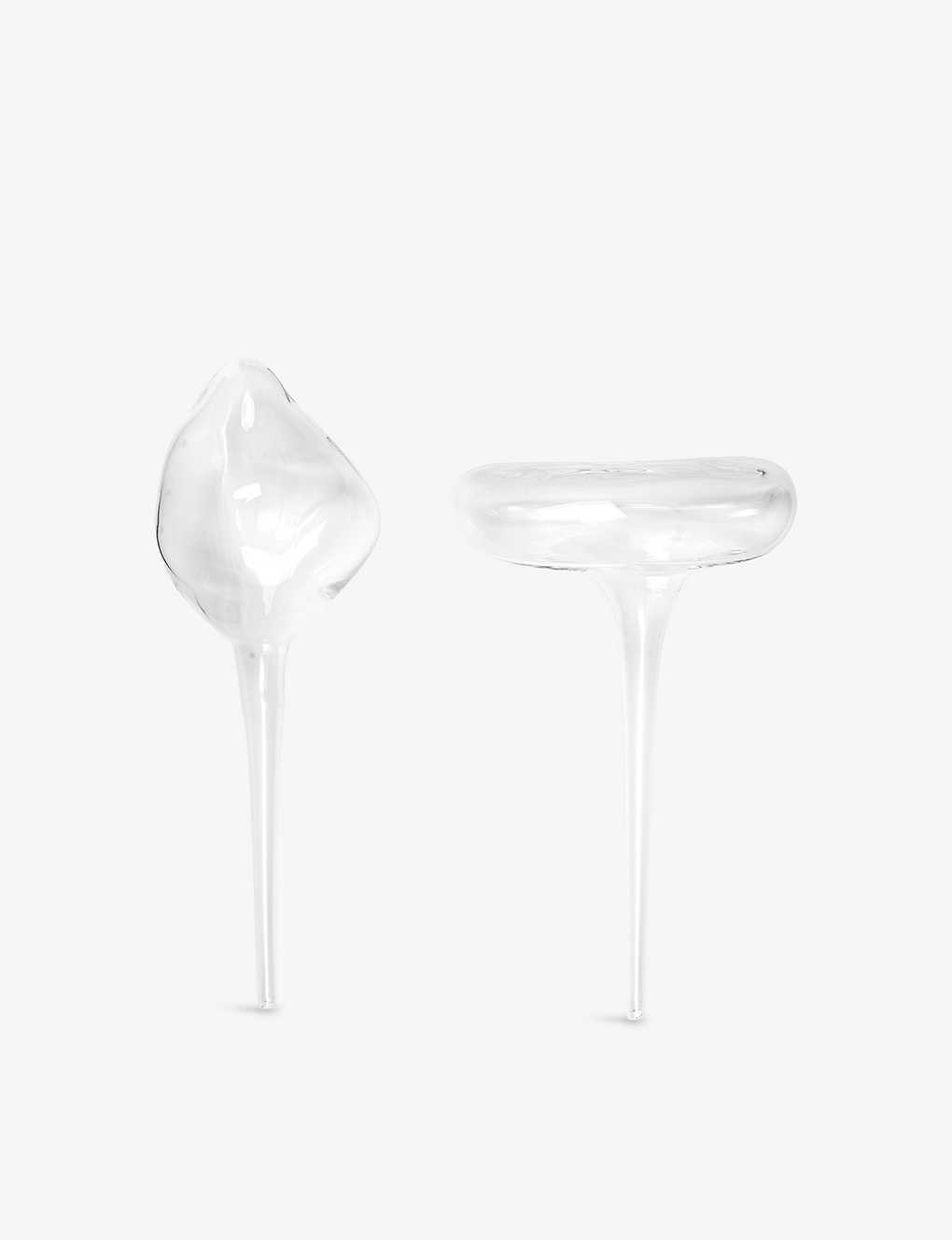 FERM LIVING 水銀灯透明ガラスグローブ2個セット Mercury Water Clear Glass Globe...