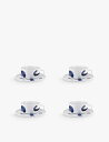 ALESSI 柚木逸品 ティーカップ&ソーサーセット Itsumo Yunoki porcelain teacup and saucer set Blue