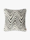 MISSONI HOME 屋外用テクスチャードスクエアクッション 40cm x 40cm Outdoor textured square cushion 40c...