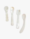 GOHAR WORLD 円柱型マザーオブパールデザートスプーンセット Column mother-of-pearl dessert spoon set MOTH...
