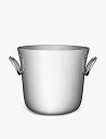 CHRISTOFLE Vertigo ツインハンドル シルバーメッキ合金シャンパンバケット Vertigo twin-handle silver-plated ...