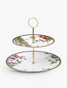 WEDGWOOD ハミングバード ファインボーンチャイナ 2段ケーキスタンド Hummingbird fine bone china two-tier cake...