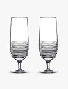 WATERFORD ミクソロジー サーコン クリスタル ハリケーン グラス 2個セット Mixology Circon crystal hurricane gl...