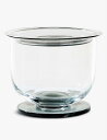 TOM DIXON パックガラスアイスバケツ 19.4cm Puck glass ice bucket 19.4cm