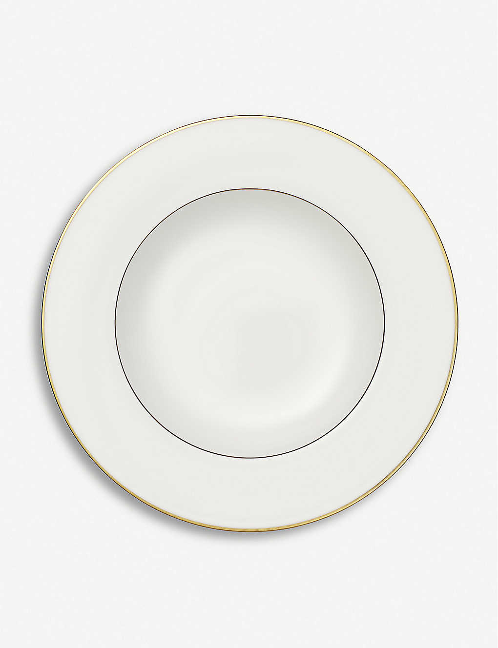 VILLEROY & BOCH アンムットゴールド 深皿 24cm Anmut Gold deep plate 24cm White