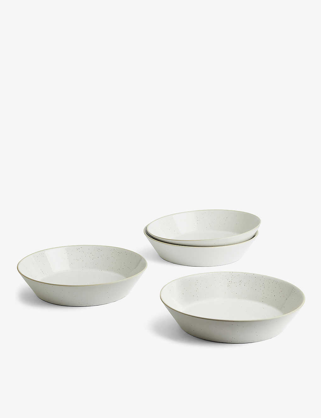 ROYAL DOULTON 斑点模様の陶器ボウル4個セット Speckled ceramic bowls set of four