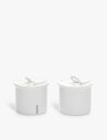 SELETTI Selab Estetico Quotidiano 磁器塩と胡椒セラーセット Selab Estetico Quotidiano porcela...