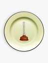 SELETTI Seletti x TOILETPAPER プランジャー エナメルメッキメタルプレート 26cm Seletti x TOILETPAPER Plunger enamel-plated metal plate 26cm
