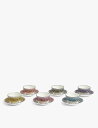 WEDGWOOD フィレンツェ ターコイズ ファイン ボーンチャイナ ティーボウル&ソーサー 6個セット Florentine Turquoise fine b...