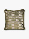 SOHO HOME エリン ジャカード スクエア シェニール織り クッション 50cm x 50cm Erin jacquard square chenille...