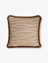 SOHO HOME 雲ジャカード柄スクエア織りクッション 50cm×50cm Cloud jacquard-pattern square woven cushi...