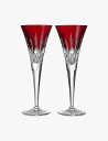 WATERFORD リズモア シャンパンフルート クリスタルグラス 2個セット 170ml Lismore Set of Two Champagne Flute...