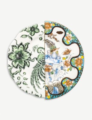 SELETTI nCubh ][G vg |[ZC t[c v[g 20cm Hybrid Zoe printed porcelain fruit plate 20cm