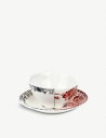 SELETTI ゾーラ ハイブリッド ポーセレイン ティーカップ アンド ソーサー Zora Hybrid porcelain teacup and sauce...