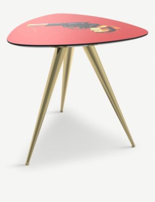 SELETTI С åǥ  ơ֥ 48cm Revolver wooden side table 48cm