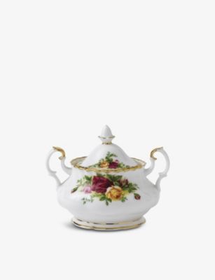 ROYAL ALBERT オールド カントリー ローズ チャイナ シュガー ボウル Old Country Roses china sugar bowl