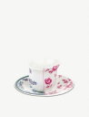 SELETTI レオニア ハイブリッド ポーセレイン コーヒー カップ アンド ソーサー Leonia Hybrid porcelain coffee cup ...