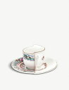 SELETTI タマーラ ハイブリッド ポーセレイン コーヒー カップ アンド ソーサー Tamara Hybrid porcelain coffee cup ...