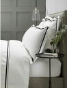 THE WHITE COMPANY キャベンディッシュ クラシック コットン スーパーキング ピローケース 50cm x 90cm Cavendish Classic cotton superking pillowcase 50cm x 90cm #WHITE