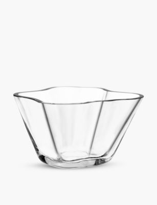 IITTALA A[g OX {E 7.5cm Aalto glass bowl 7.5cm