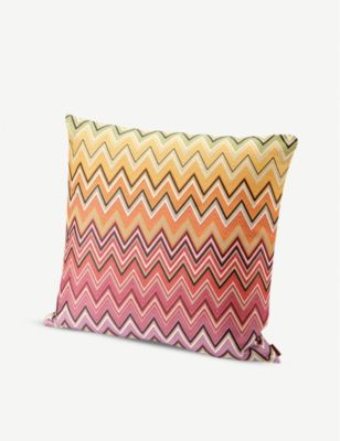 MISSONI HOME ヤナイ コットン クッション 50cm x 50cm Yanai cotton cushion 50cm x 50cm